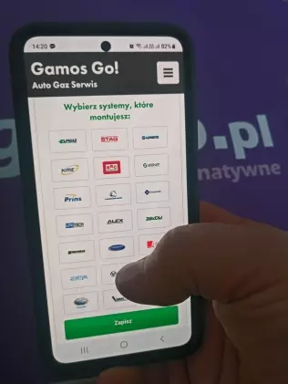 Aplikacja Gamos GO