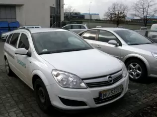 Opel Astra w barwach BSH