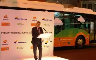Premiera autobusu Tempus Autogas podczas FIAA 2012 w Madrycie