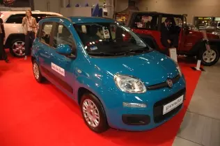 Fiat Panda LPG z systemem Tartarini na Auto Moto Show 2012