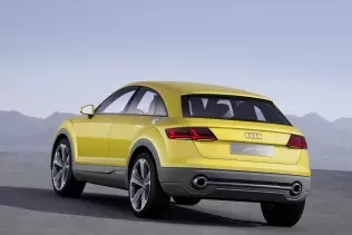 Audi TT Offroad Concept - widok z tyłu