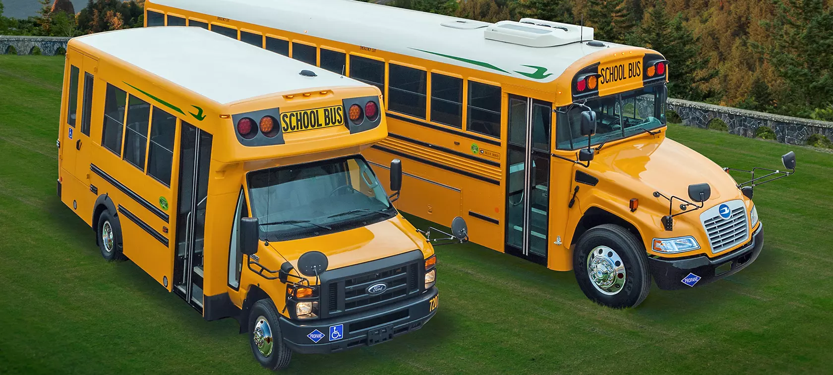 Kanada - 101 autobusów szkolnych na LPG