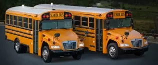 Autobusy szkolne Blue Bird Propane Vision