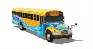 Autobus szkolny Blue Bird Vision LPG