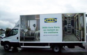Iveco Daily Natural Power w barwach Ikea