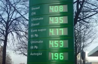 ceny paliw 20 XII 2015