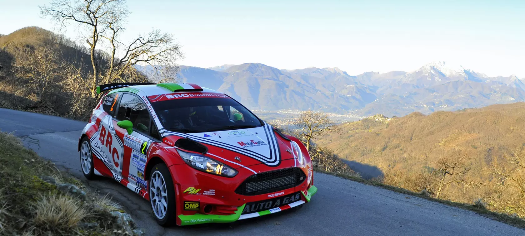 Rally Il Ciocco 2016 - drugie miejsce załogi BRC
