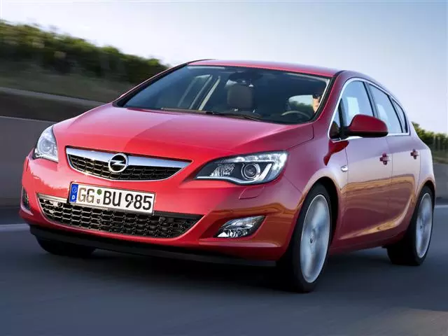 Opel Astra J LPG