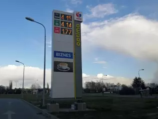 Ceny paliw - LOTOS Łodź