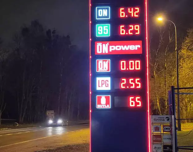 2,2 - 2,5 litra LPG w cenie benzyny