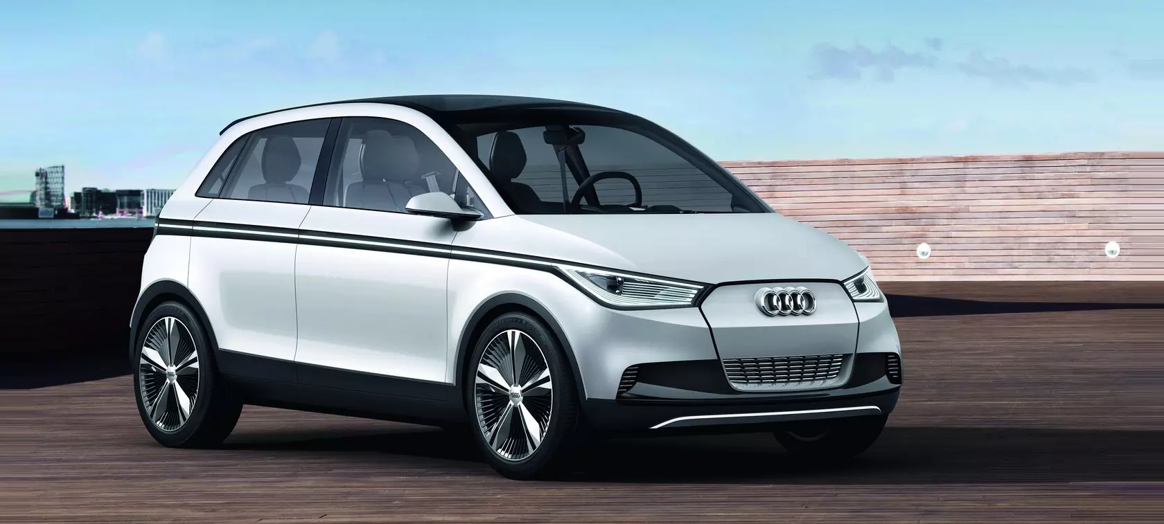 Audi A2 Concept - świetlana przyszłość