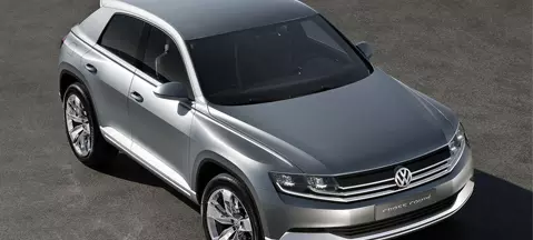 Volkswagen Cross Coupé - hybrydowy napęd, hybrydowe nadwozie