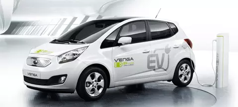 Kia Venga EV Concept - gardzi paliwem