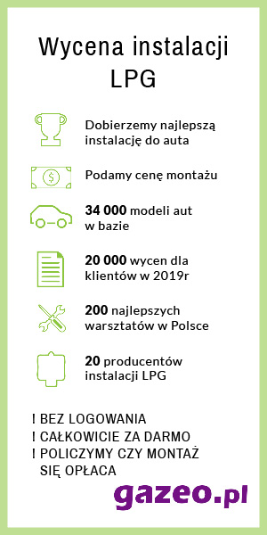 Wycena instalacji LPG Justyna