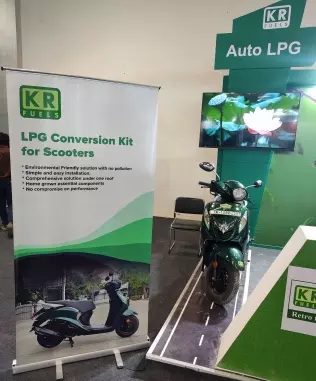 Skuter LPG - KR Fuels, Indie