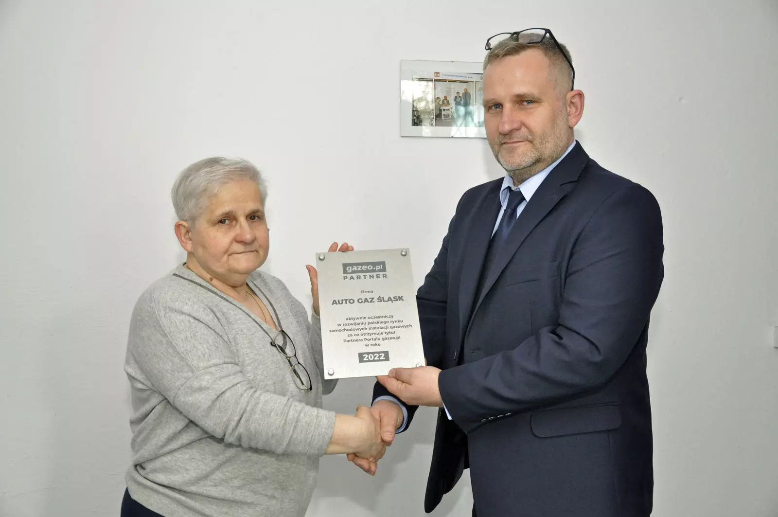 Certyfikat Partnera Portalu gazeo.pl dla Auto Gaz Śląsk