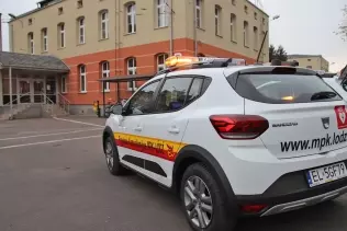 Dacia Sandero Stepway LPG w barwach MPK - Łódź