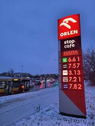 Ceny paliw w Łodzi z 30 stycznia 2023 r.