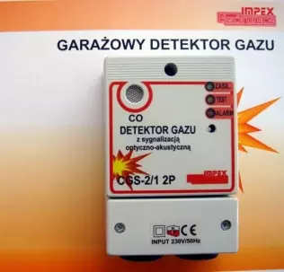 Detektor gazu