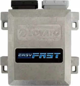 Sterownik systemu Lovato Easy Fast OBD II wykorzystuje obudowę poprzedniego Easy Fasta jednak jego architektura wewnętrzna jest zupełnie inna