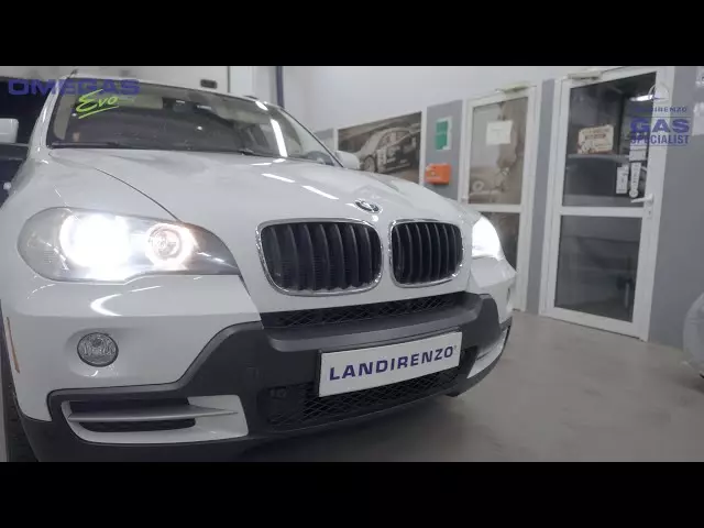 BMW X5 3.0 272 KM (200 kW) z Landirenzo Omegas EVO