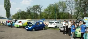 Zlot samochodów elektrycznych w Żyrardowie - piknik pod prądem