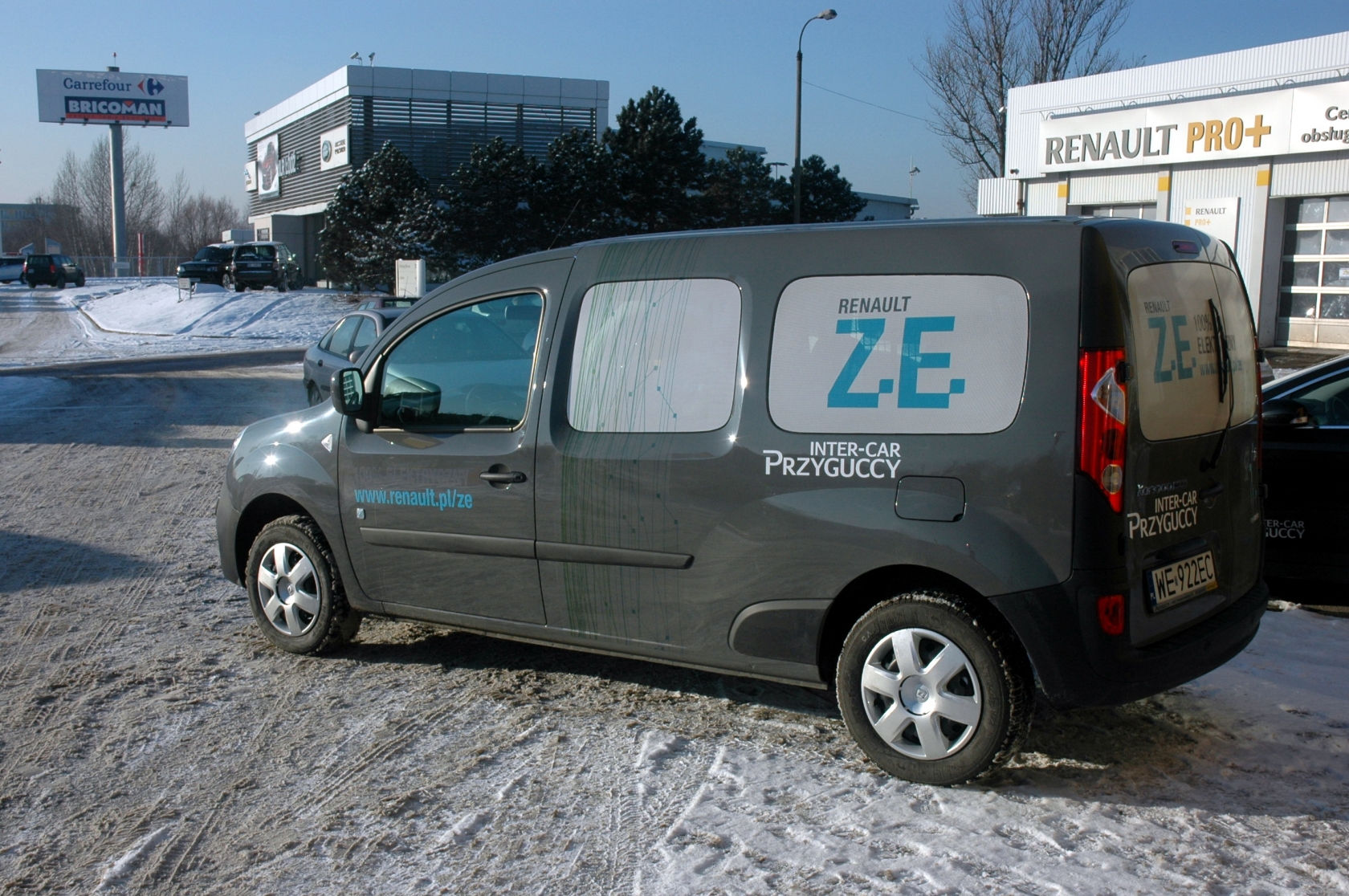 Testy Renault Kangoo Z.E. w Łodzi gazeo.pl