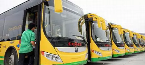 Gazowe autobusy hybrydowe Yutong