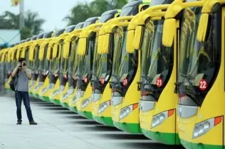 Hybrydowe (gazowo-elektryczne) autobusy Yutong