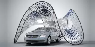 'Pure Tension' Volvo V60 Pavilion concept