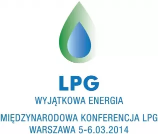 Logotyp konferencji LPG - Wyjątkowa Energia pod auspicjami POGP