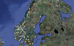 Sieć stacji LPG w Norwegii i Szwecji