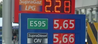 Ceny paliw na stacji w połowie sierpnia 2013 r.