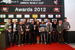 Wręczenie nagród dla zwycięzców Green Scout Cup w sezonie 2012
