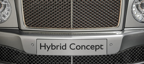 Bentley Hybrid Concept - oszczędza, bo musi