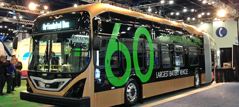 BYD pokazał elektryczny autobus przegubowy