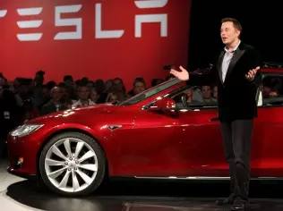 Elon Musk założyciel i szef firmy Tesla Motors