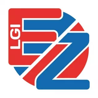Logo systemu EZ LGI marki GFI Control Systems