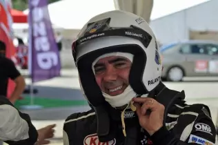 Paolo Palanti - zwycięzca pierwszego wyścigu