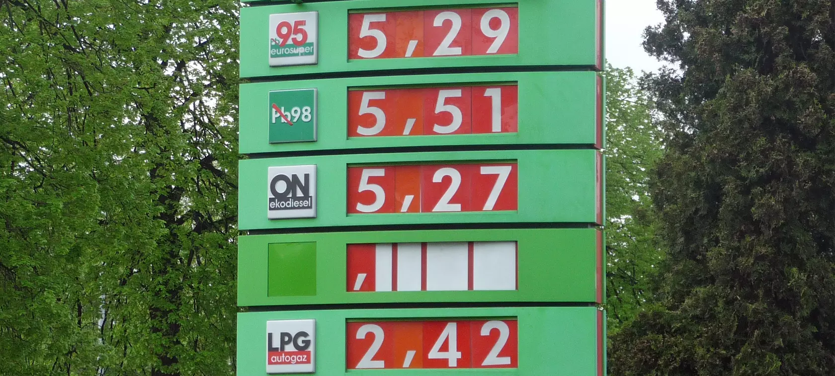Cena LPG - pogoda dla autogazu