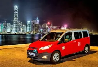 Ford Transit Connect LPG jako hongkońska taksówka