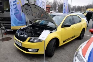 Skoda Octavia z&nbsp;systemem DLM 2.0 firmy Prins