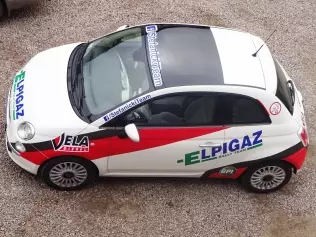 Fiat 500 zasilany LPG za pomocą systemu VELA Diesel firmy Elpigaz