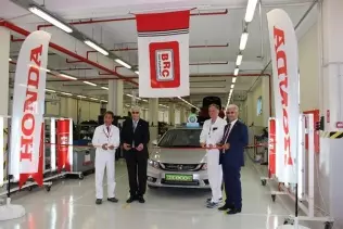 Uruchomienie linii do konwersji modelu Civic sedan w tureckiej fabryce Hondy