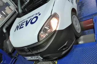 Fiat Doblo Maxi LPG - pomiary na hamowni podwoziowej