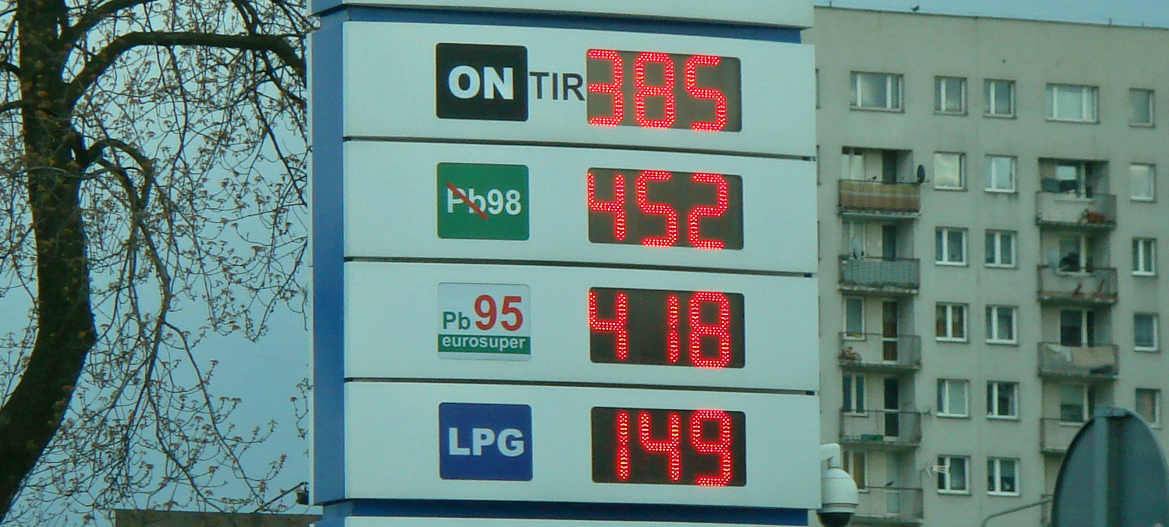 Już prawie 3 l LPG za litr benzyny!