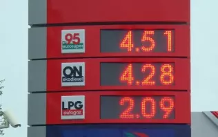 Ceny paliw na stacji na początku września 2017 r.