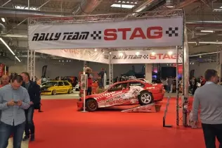 Rally Team STAG podczas Warsaw Moto Show 2017