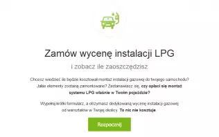 Wycena instalacji LPG