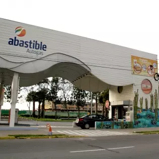 Stacja tankowania LPG sieci Abastible Autogas w Chile